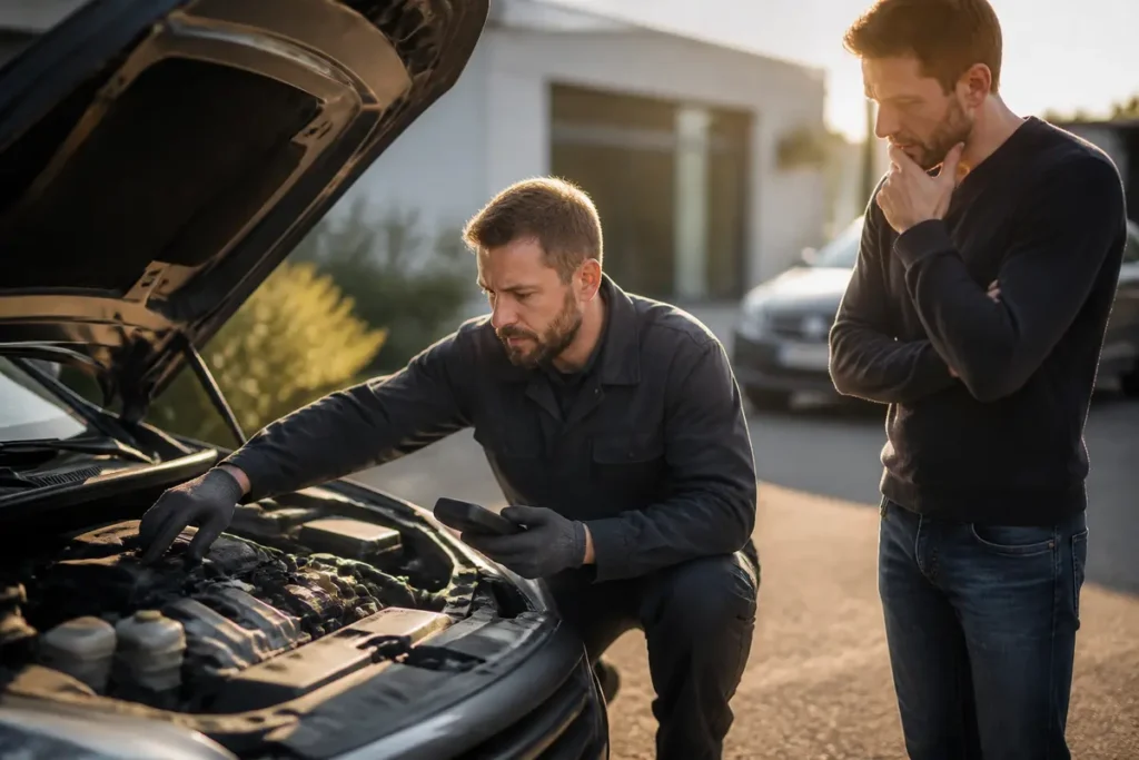 Que faire en cas de voyant dysfonctionnement du système de contrôle des gaz d’échappement ?